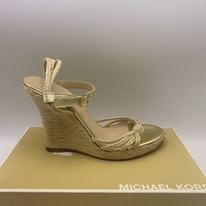 Michael Kors Collection Espadrille Wedges Siren Used 10